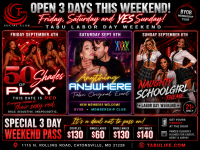 3 days of Fun this weekend, Special Weekend Pass too!