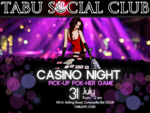 Casino Night: Pick-Up Pok-Her Game