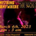 Anything Anywhere Event March 4th
